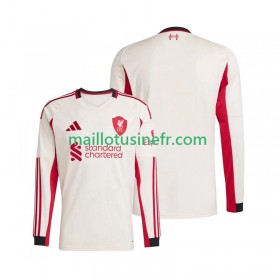 Maillot de Foot Liverpool Extérieur 2025-26 Manches Longues
